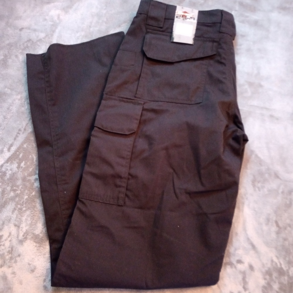 Tru-Spec 24-7 Women's Tactical 65/35 Poly/Cotton RipStop Pants Size 14 Black